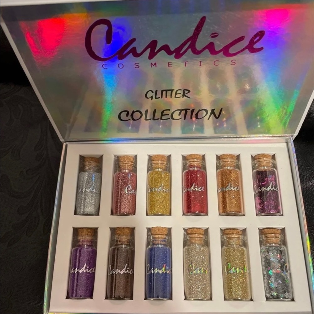 Cosmetics glitter collection
